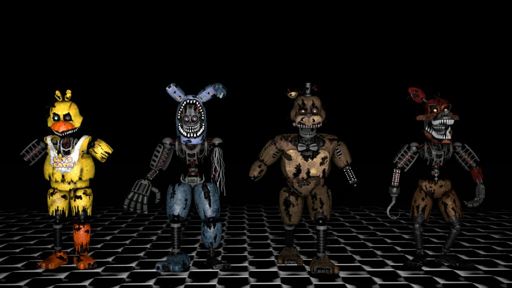 Ignited Nightmare Animatronics | Five Nights At Freddy's Amino