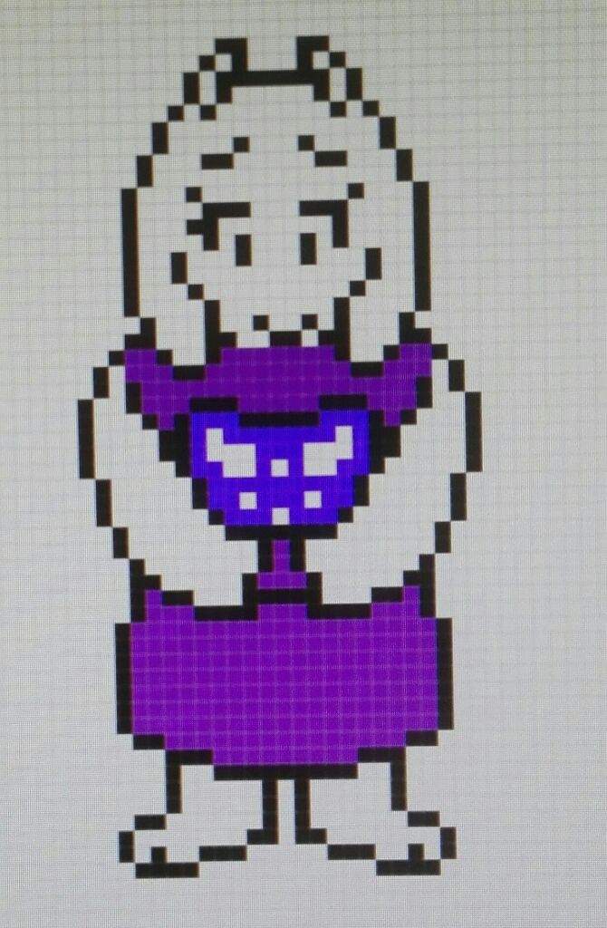 Toriel pixel art | Undertale Amino