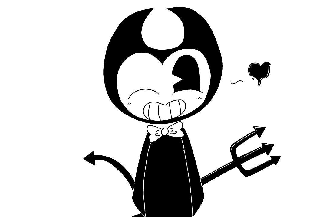 Dibujo de Bendy adorable! (Con proceso) | Bendy And The Ink Machine Amino