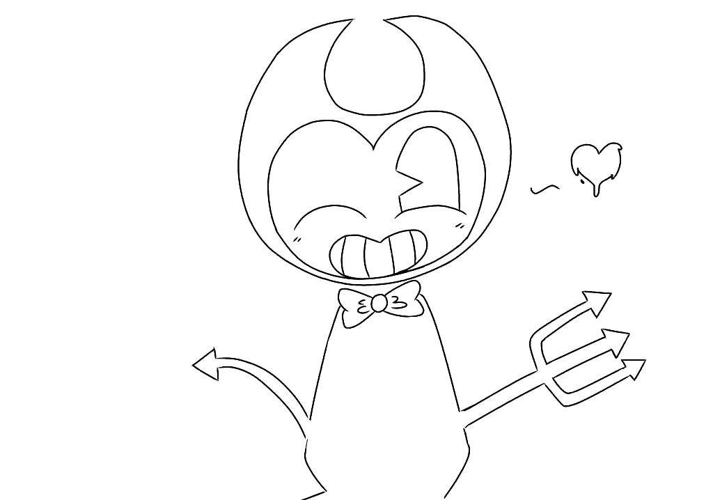 Dibujo de Bendy adorable! (Con proceso) | Bendy And The Ink Machine Amino