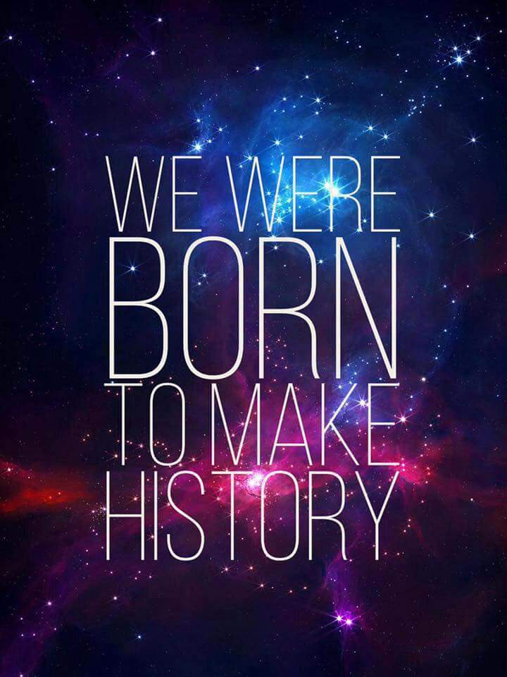we were born to make history Yuri On Ice Amino