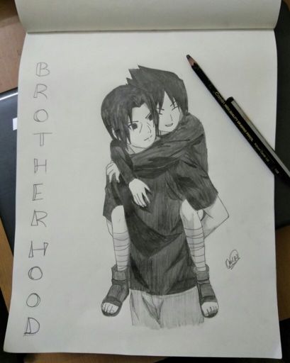 My itachi-sasuke.drawing | Naruto Amino