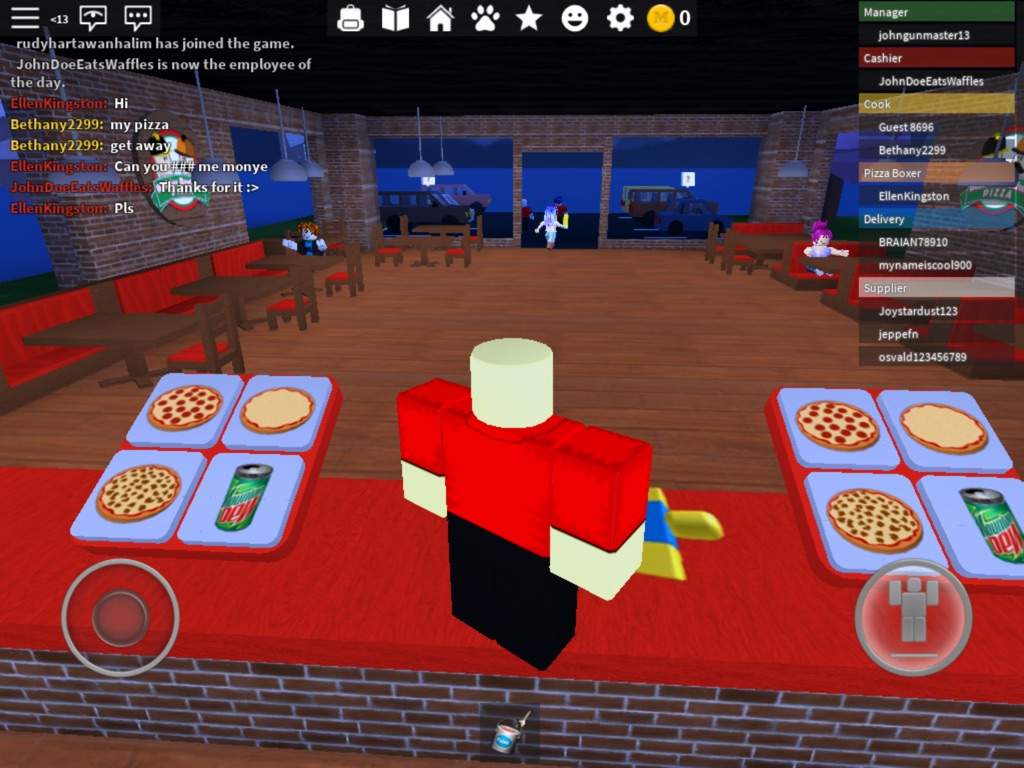 Work At A Pizza Place March 18 Roblox Amino - work at a pizza place game review roblox amino
