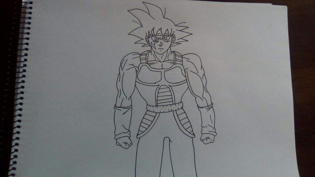 Dibujo de Bardock,el padre de Goku.... | ⚡ Dragon Ball Super Oficial⚡ Amino