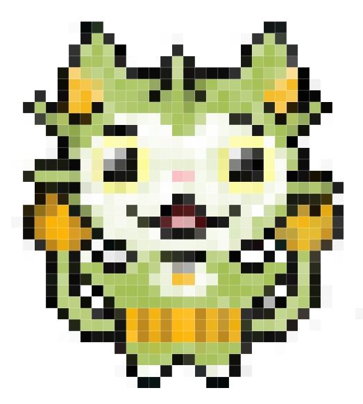 Request Thornyan Pixel Art Yo Kai Watch Amino