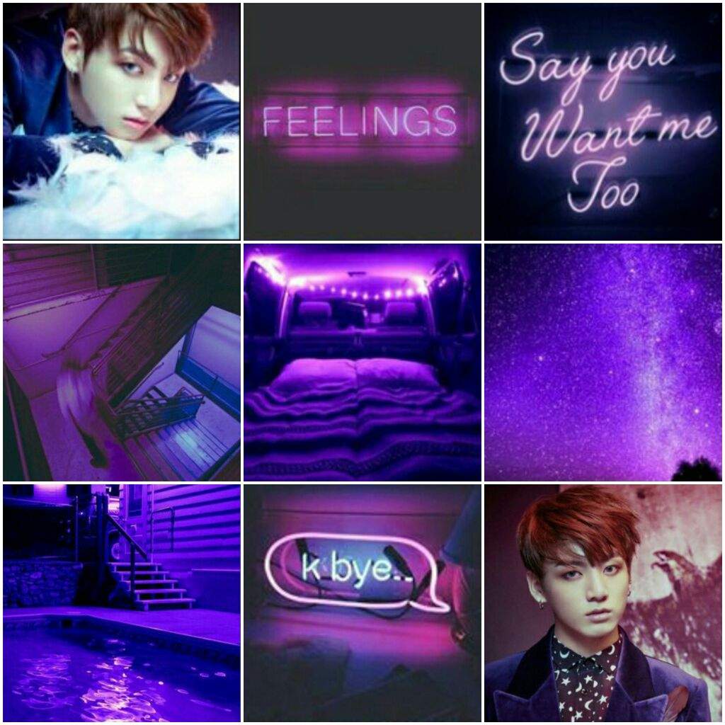 Purple Moodboards - Maknae Line | Park Jimin Amino