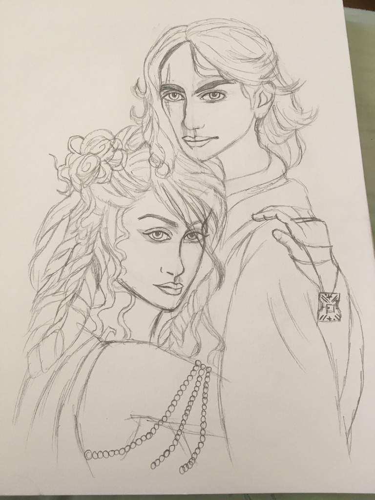 Anakin and Padmé Drawing (Revenge of The Sith) | Star Wars Amino