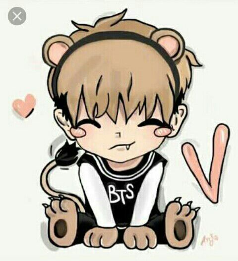 Tae Chibi Fanart | Kim Taehyung Amino