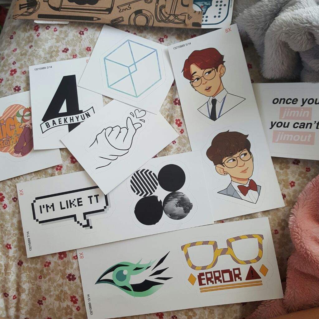 bought kpop stickers from redbubble k pop amino