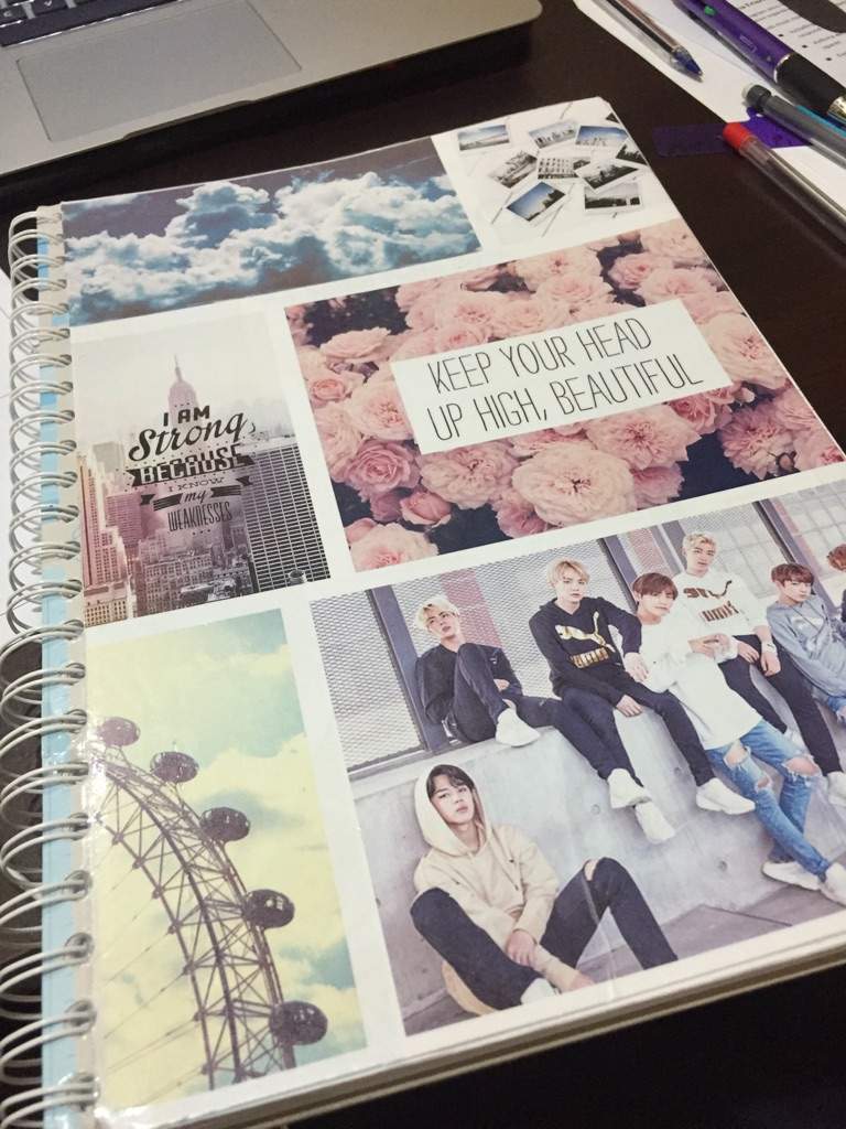 Tutorial: DIY BTS Themed Notebook | ARMY's Amino