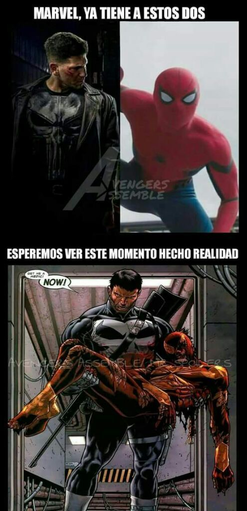 Punisher y Iron Spider-man | •MARVELESA• Amino