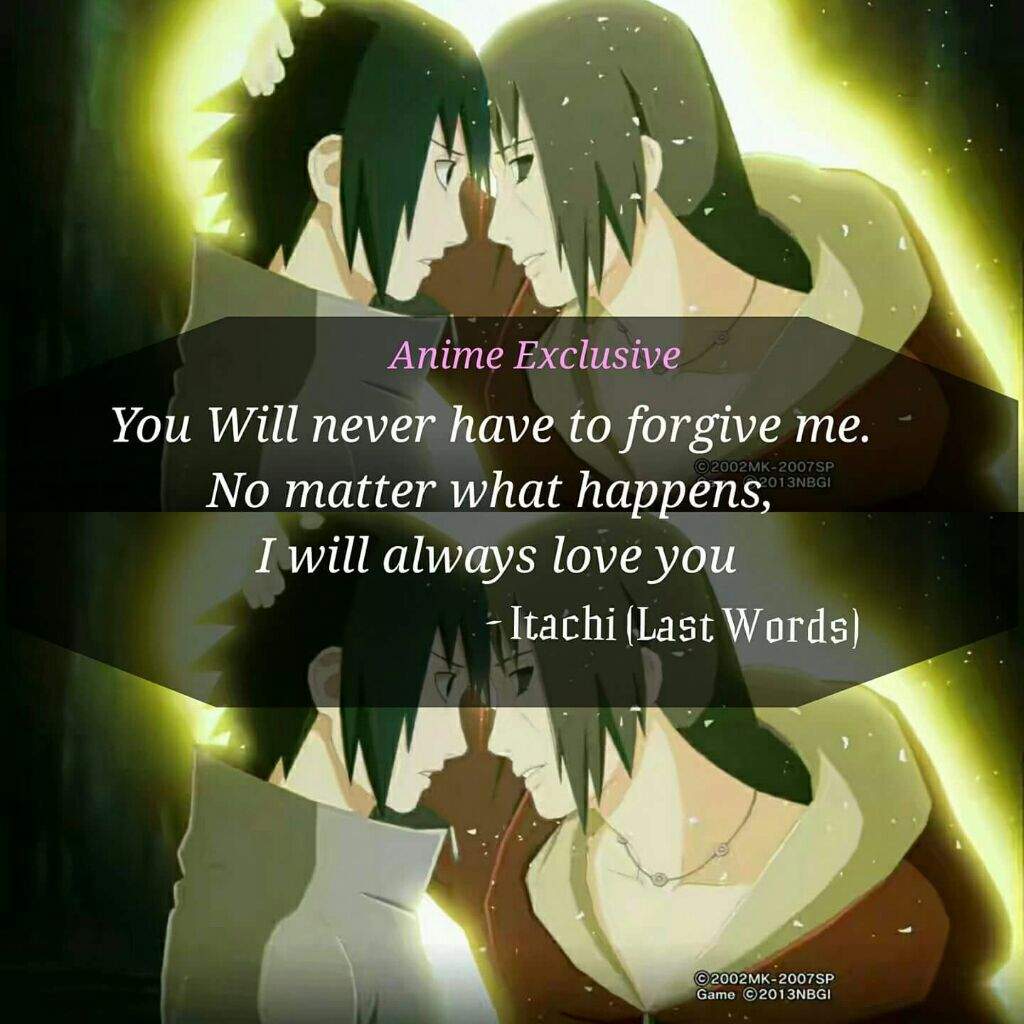 Itachi And Sasuke Anime Amino