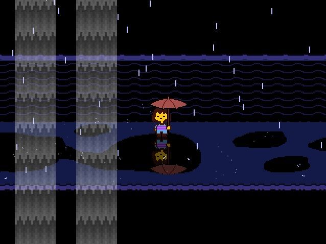 Waterfall undertale статуя