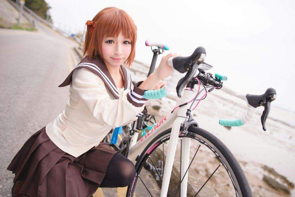 ?Hiromi Maiharu? (Minami Kamakura High School Girls Cycling Club) cosplay  by Luffy ?? | Anime Amino