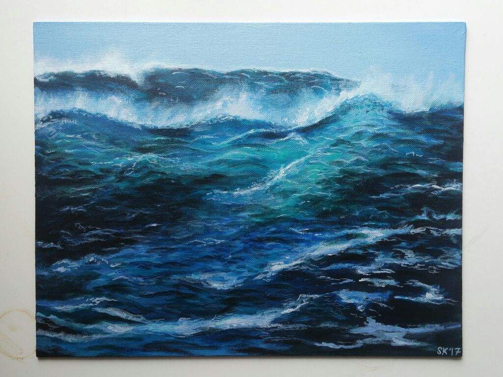 Ocean Waves Art Amino