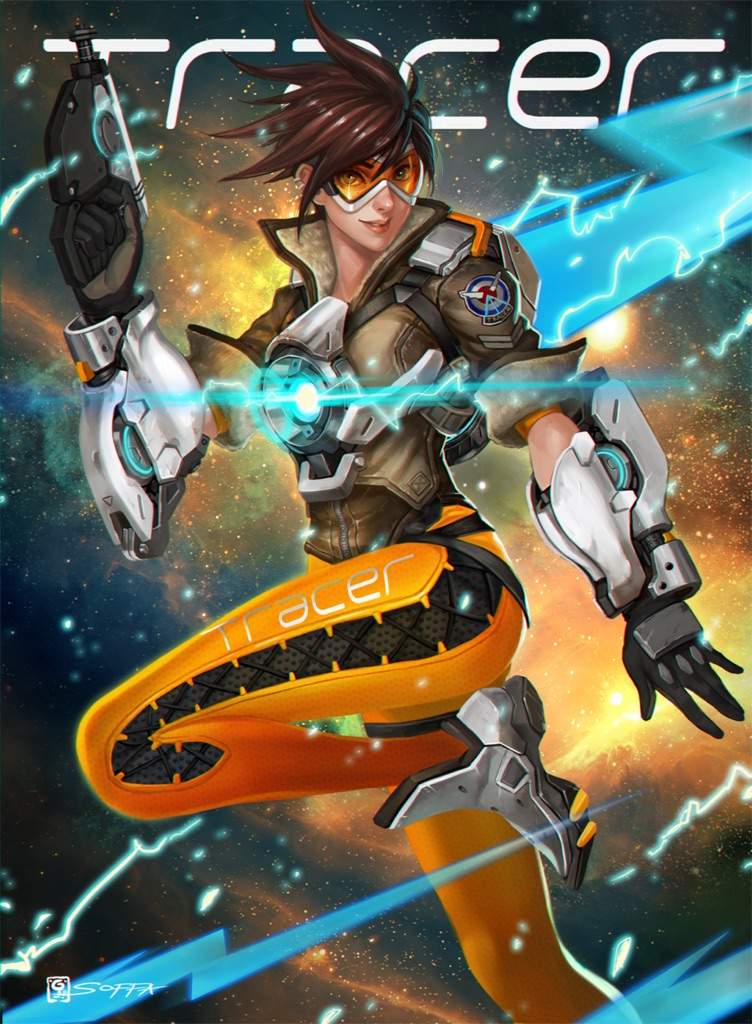 Tracer Prisma Art | Overwatch Amino