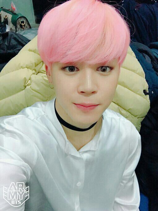 Jimin Pinky Hair😘😘 | Park Jimin Amino