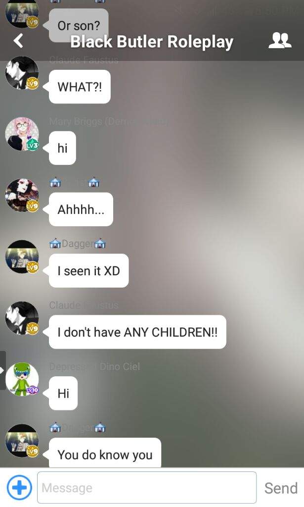 Chat Was Funny Black Butler Amino