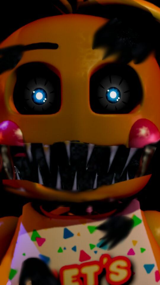 fnaf nightmare toy chica