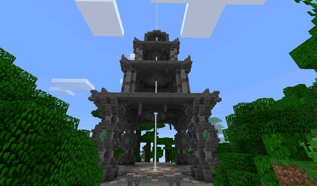 build a temple craft