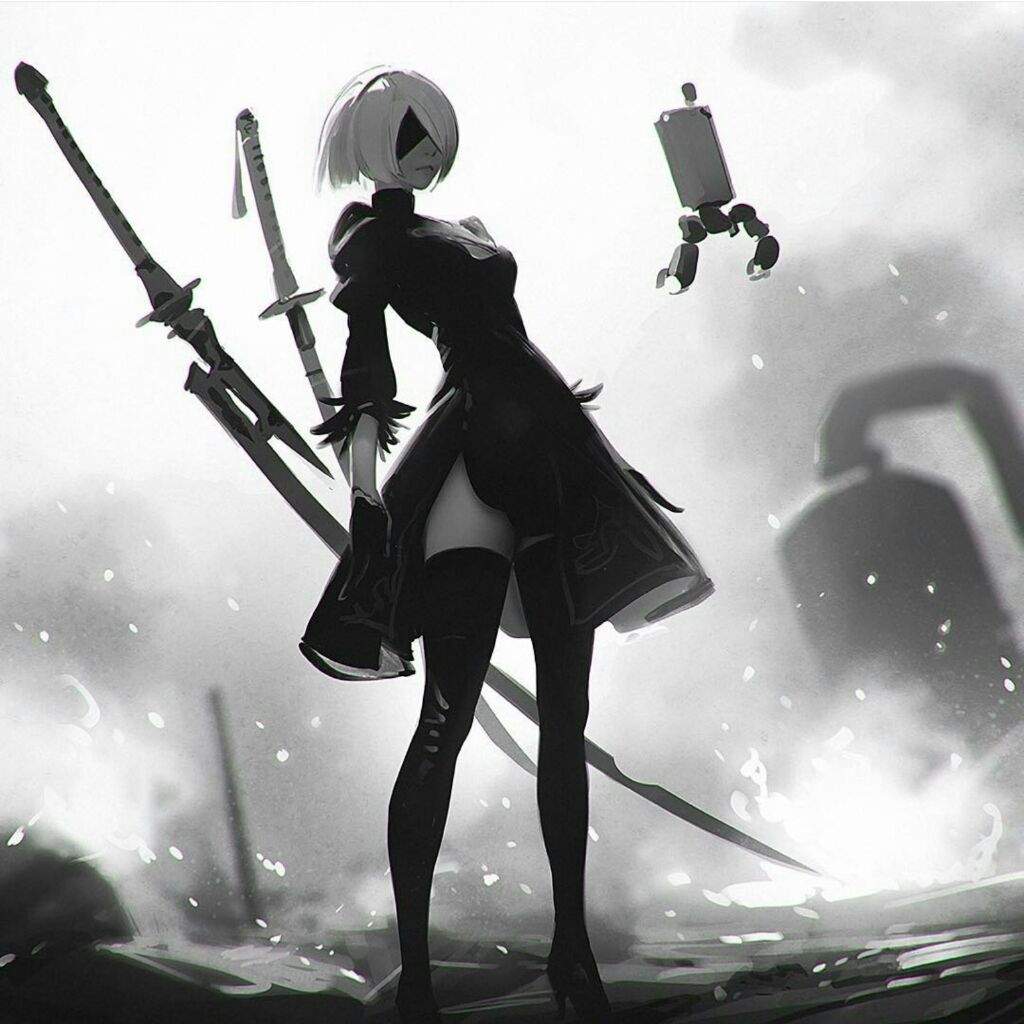 Nier automata 2b хендай