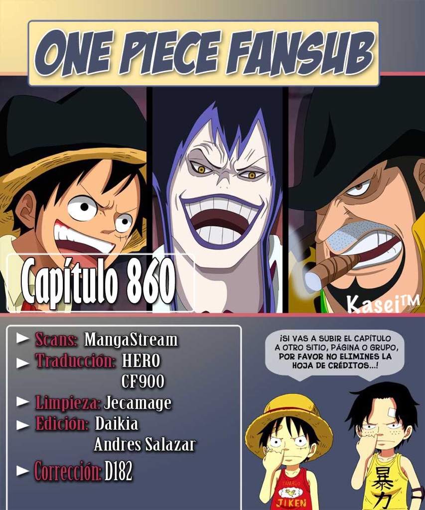 Manga One Piece 860 One Piece Amino