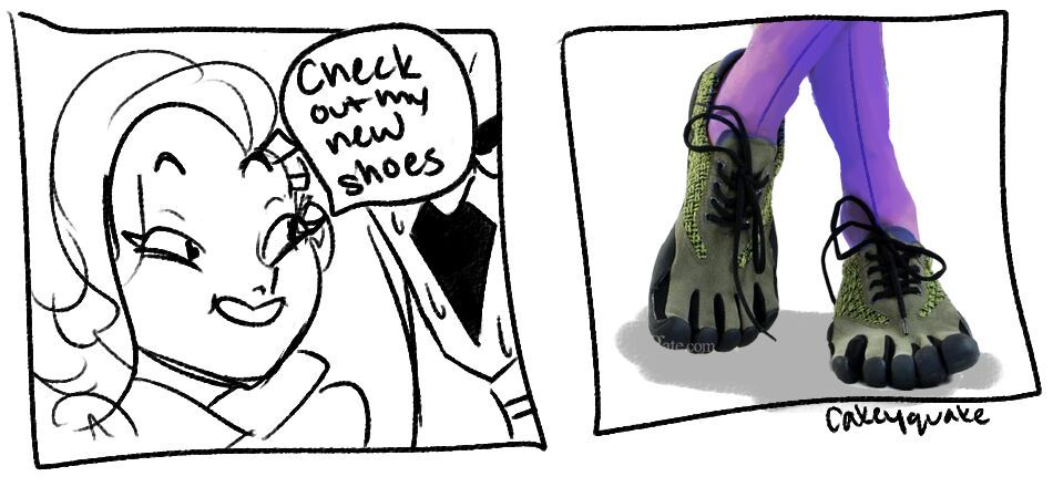 Sombra and her new shoes. | Overwatch Amino