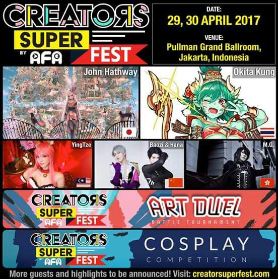 Anime Festival Asia Indonesia X Creators Super Fest Cosplay Amino
