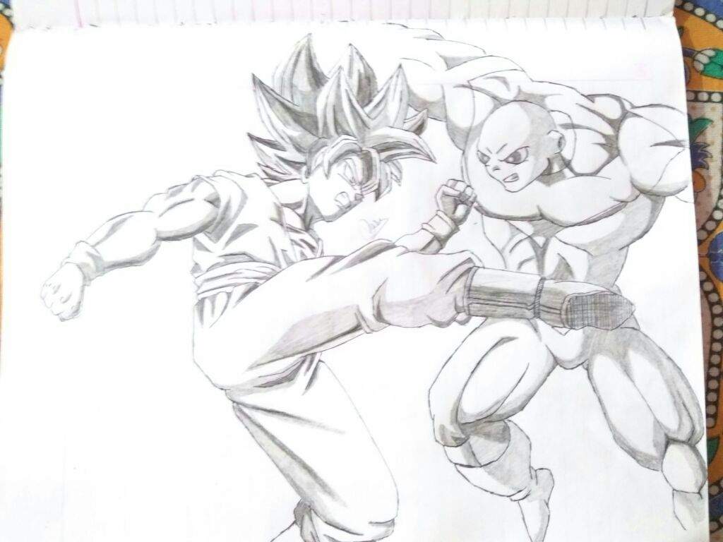 Goku vs Jiren art | Dragon Ball Elites Amino