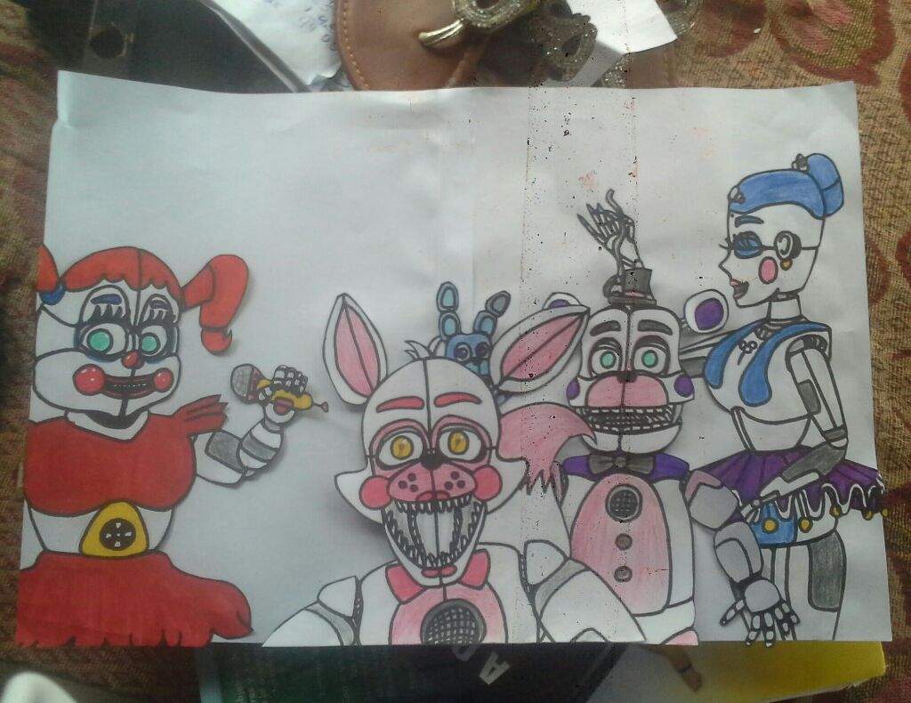 Dibujo De Fnaf Sister Location 