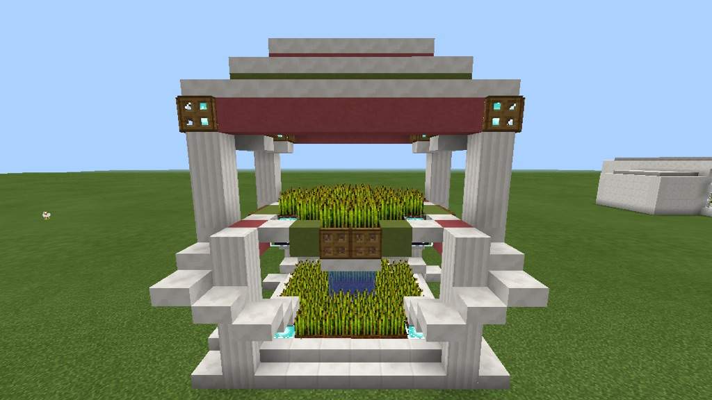Fancy Wheat Farm Build Minecraft Amino