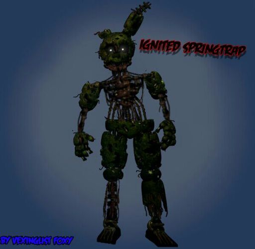 Fixed springtrap v.2 and springtrapped purple guy | Five Nights At ...