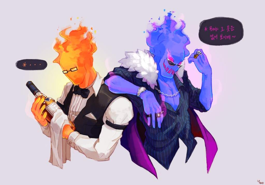 Underfell Grillby Underfell Universe Amino