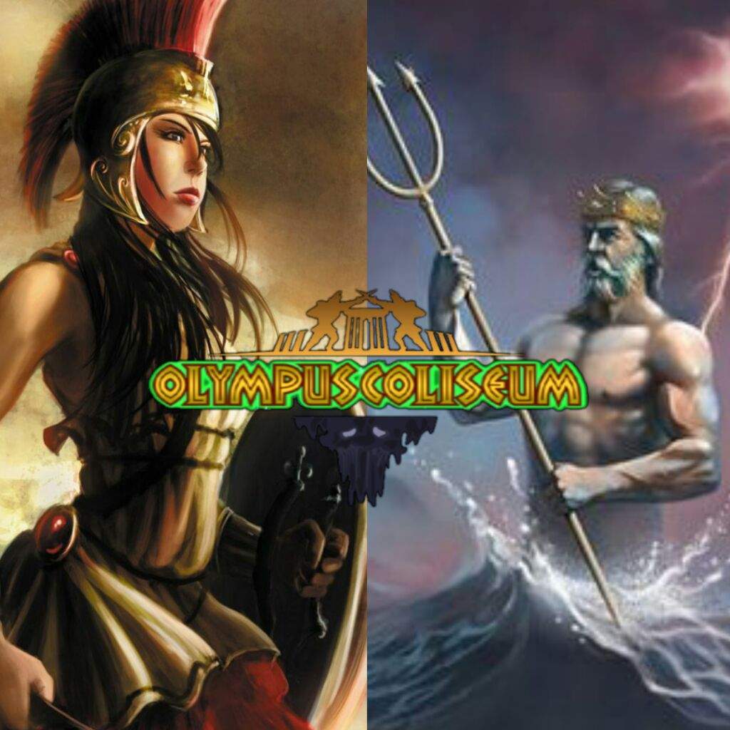 Athena vs Poseidon Rap Battle | Halfblood Amino