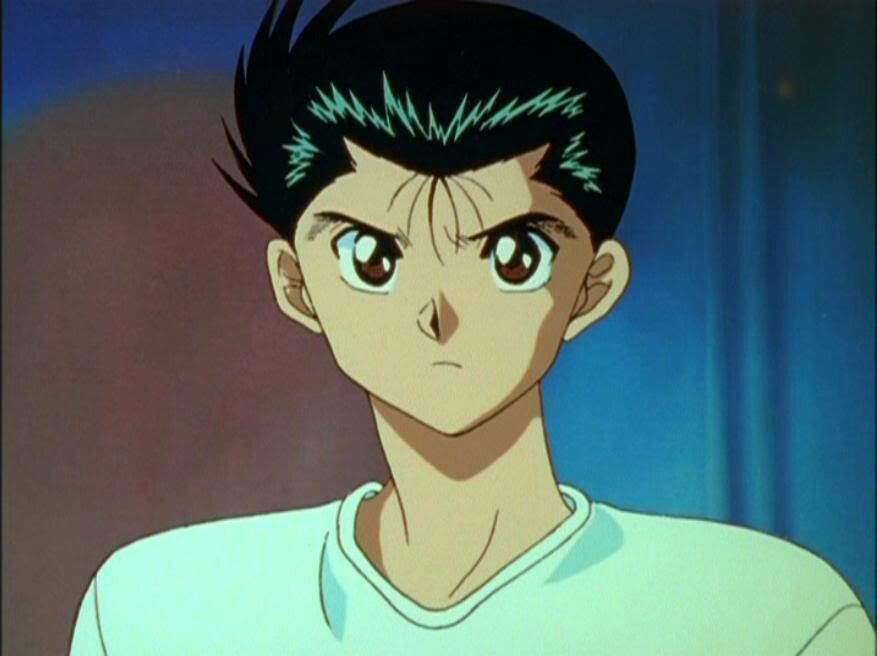 yu yu hakusho yusuke hair down yu yu hakusho yusuke hair down