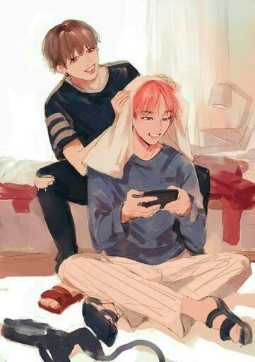 [ FAN ART ] KookV | ARMY's Amino