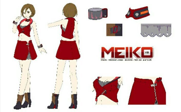 Meiko Vocaloid Wiki Anime Amino