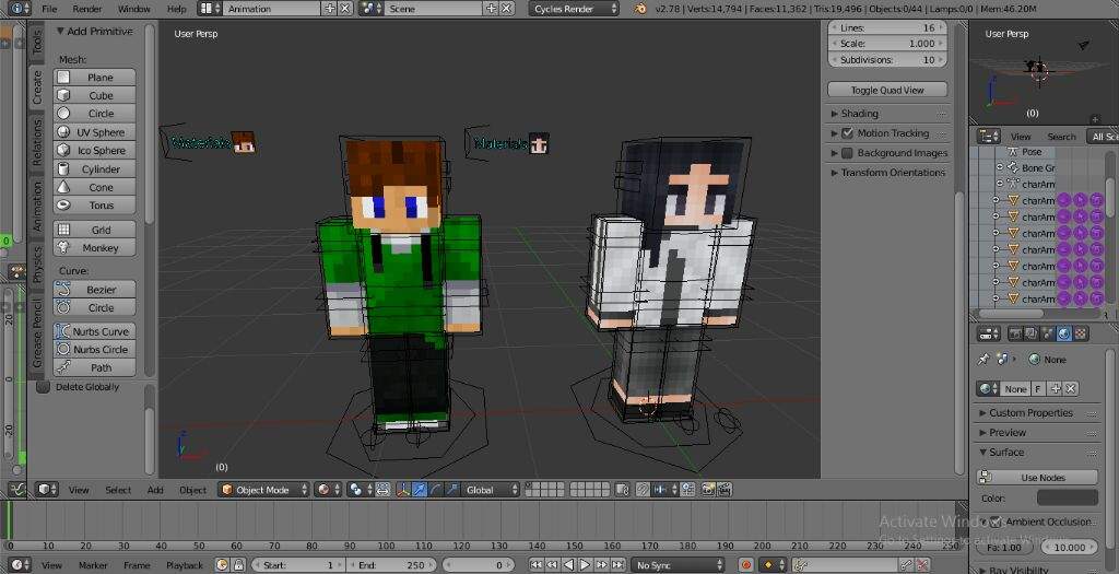 Making A Minecraft Banner With Kirito In It