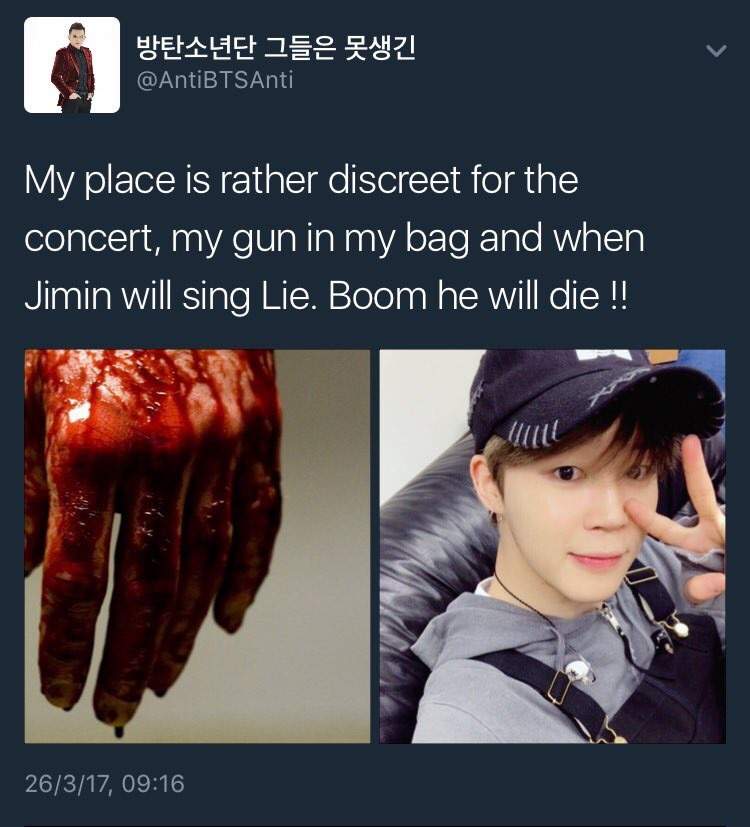 Death Threats against BTS 3/25/17 | ARMY's Amino