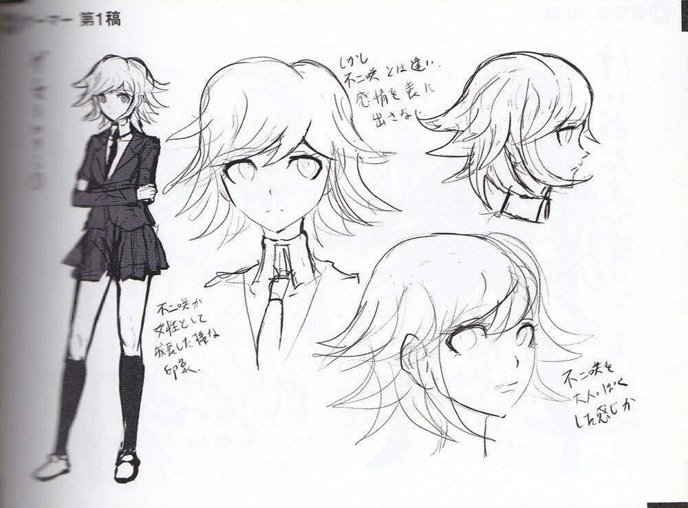 Chiaki Nanami: beta designs | Danganronpa Amino