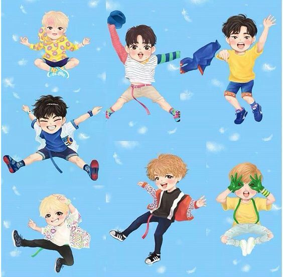 GOT7 in anime | K-Pop Amino