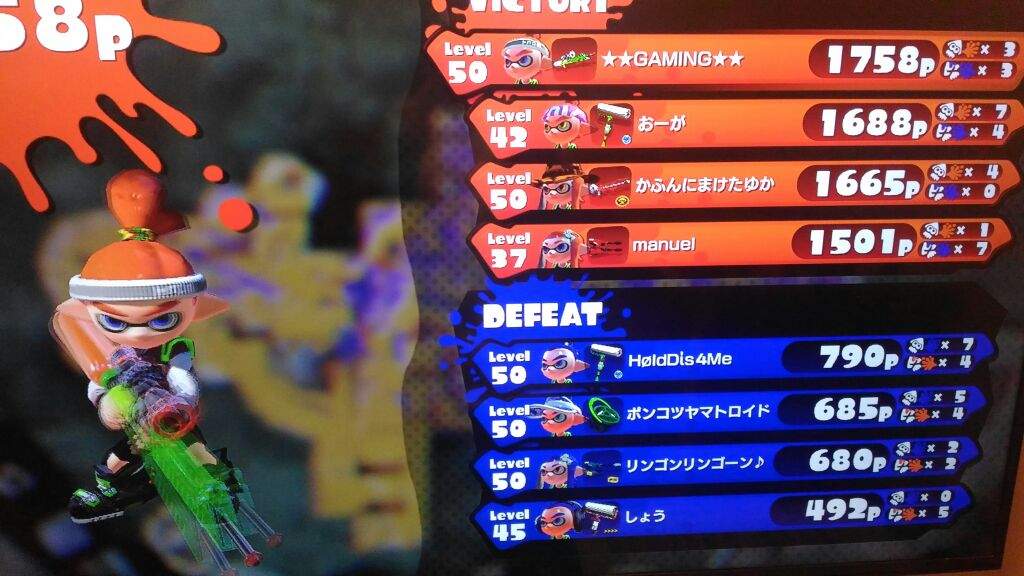 Snappin Snipin Splatterscope In Turf W The Lows Splatoon Amino