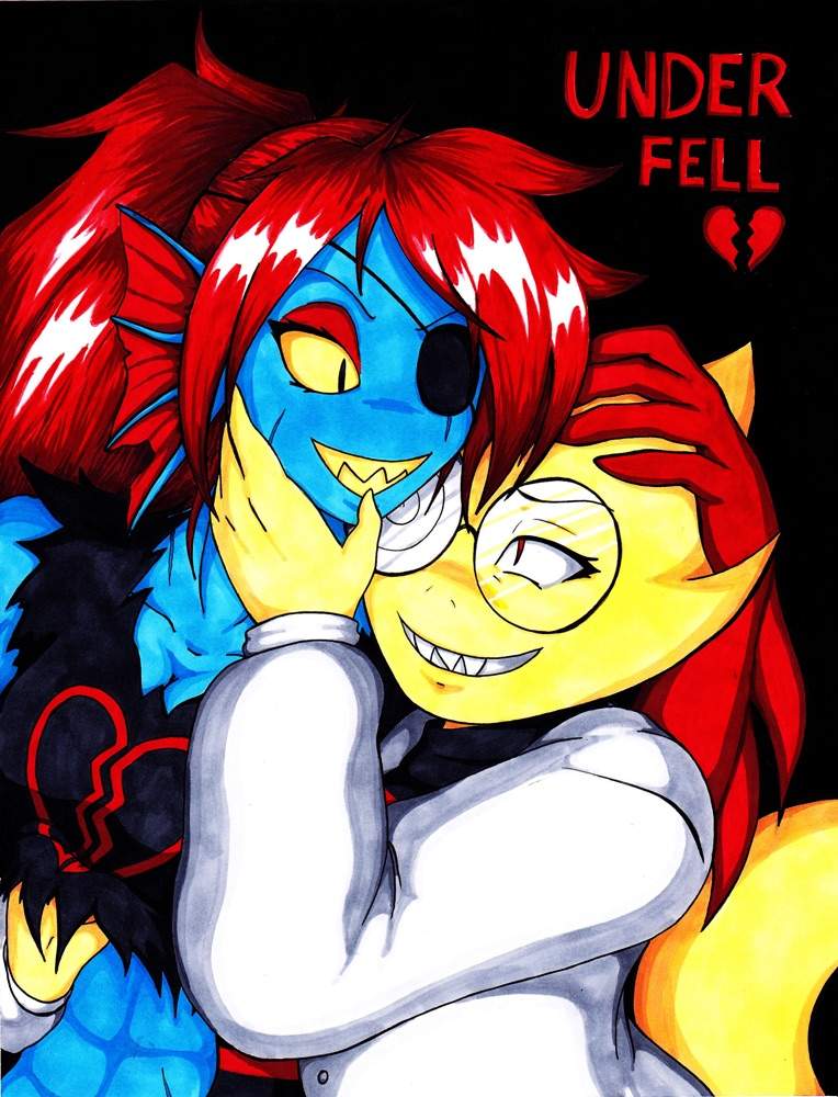 Undyne X Alphys Alphyne Undertale Amino 0116