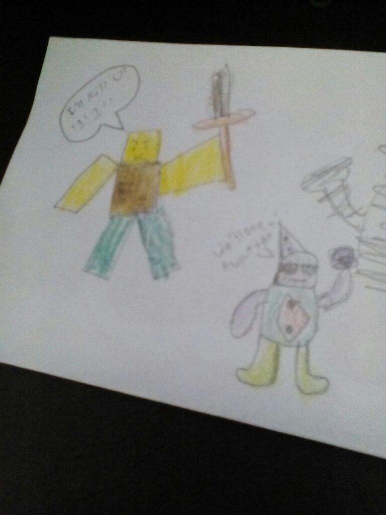 Noob Vs Pro Drawing Budd S Drawing Contest Roblox Amino - bc noob tz drawing roblox