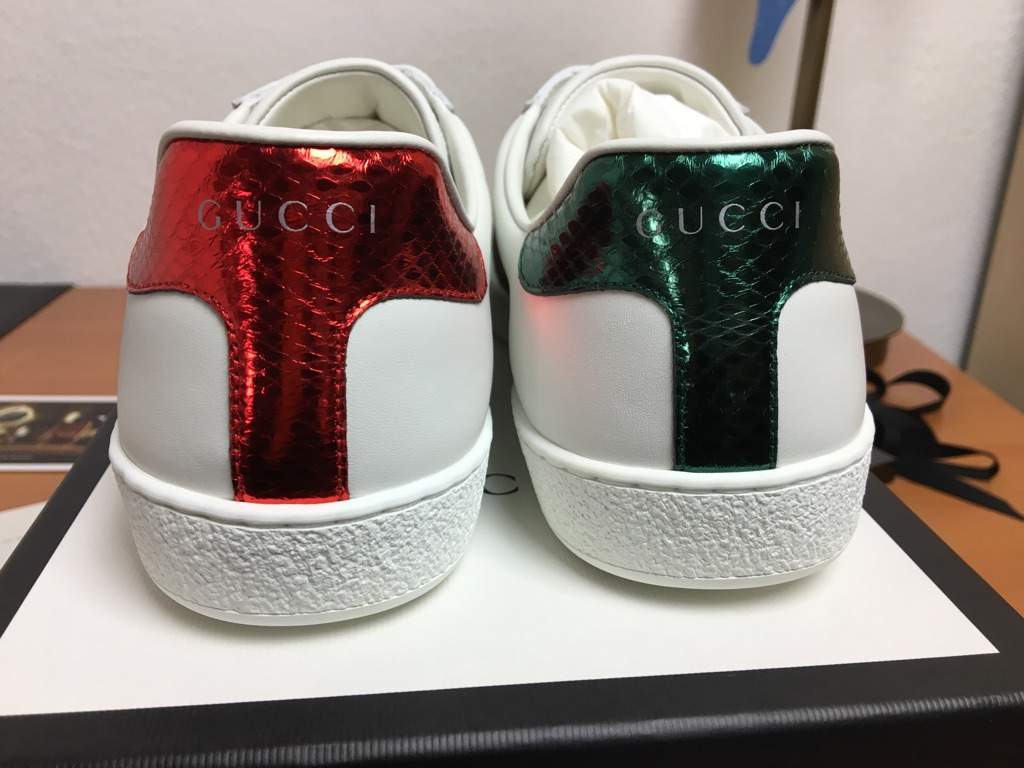 gucci ace unboxing