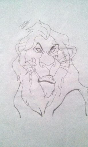 Meu Desenho Do Scar - Rei Leão | Disney Amino PT Amino