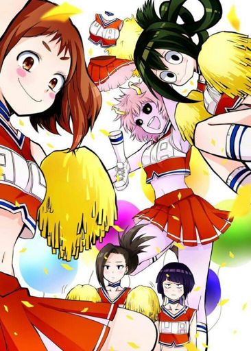 Cheerleaders | My Hero Academia Amino