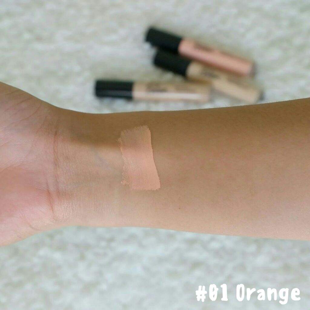 orange liquid concealer