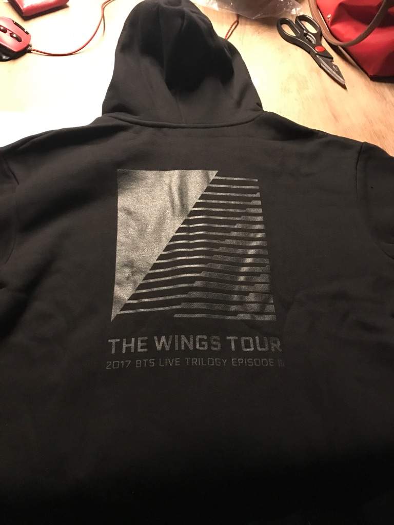 wings tour hoodie