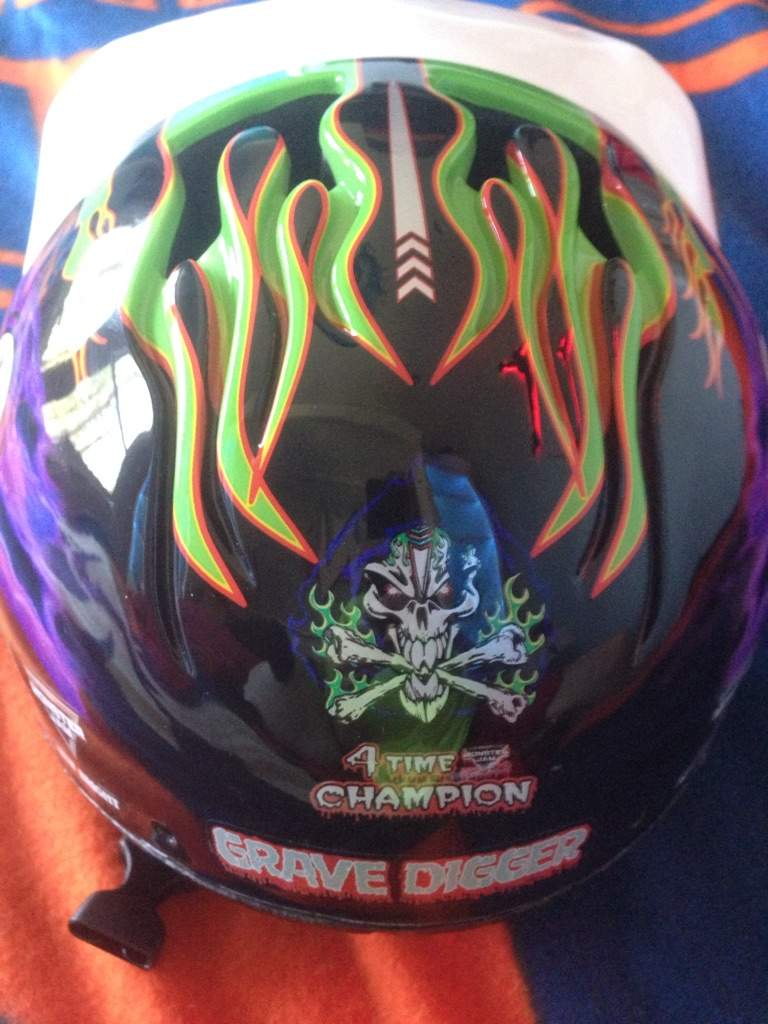 monster jam bike helmet